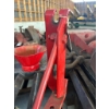 Image 2 : Red Steel Tractor Implement Mounting Bracket Assembly