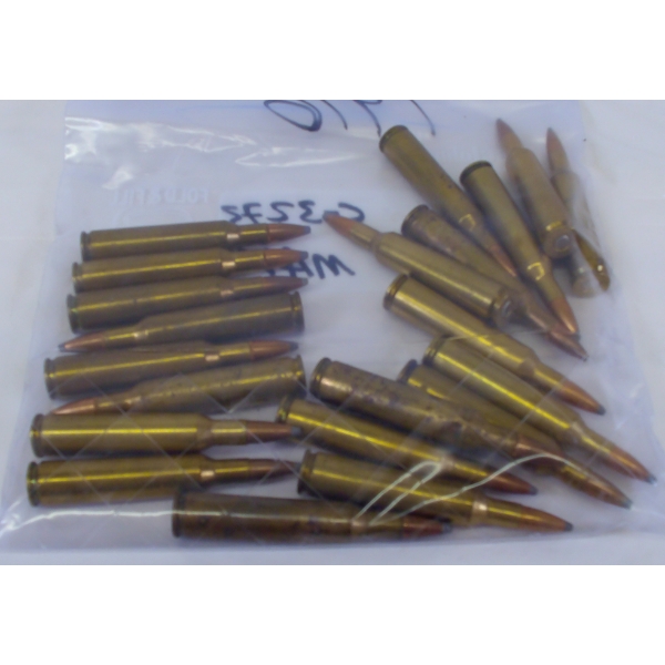 21 Rounds Assorted Brands 6MM REM Caliber Ammunition