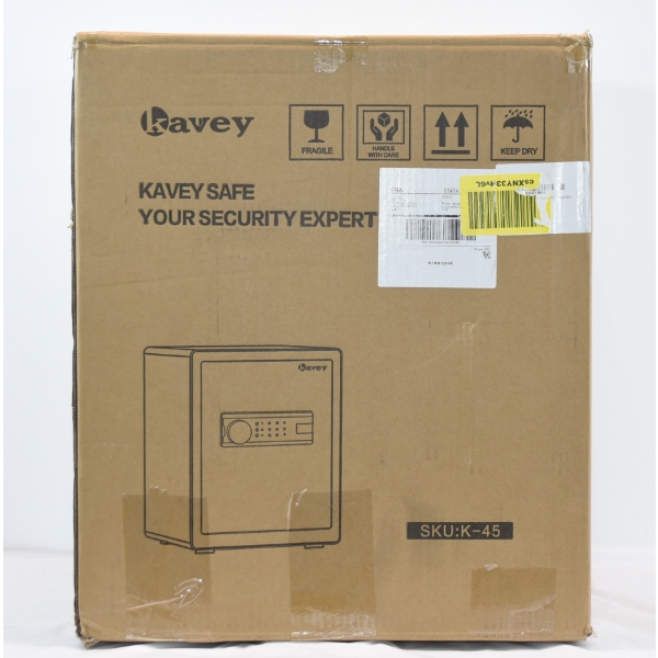 Kavey Safe With Interior Shelf 