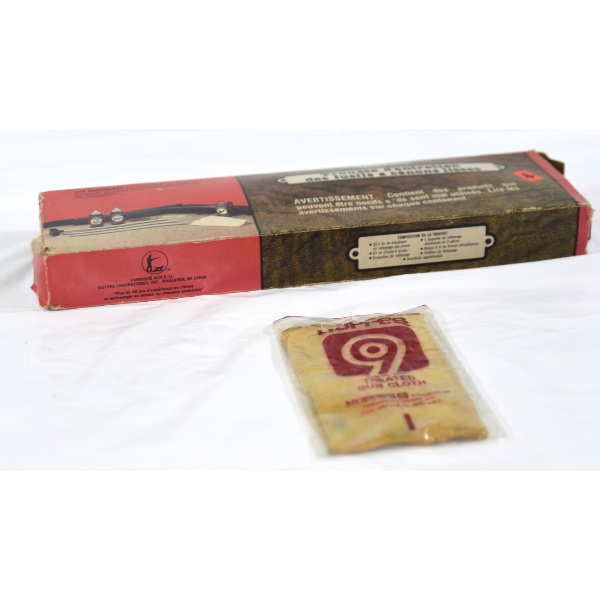 Outers Shotgun Cleaning Kit With Hoppe's Treated Gun Cloth