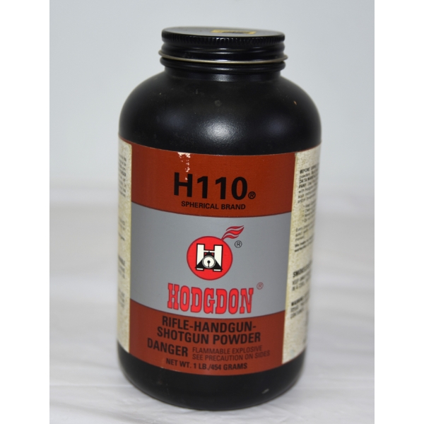 454 Grams Container Hodgdon H110 Firearms Powder