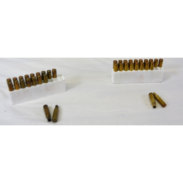 38 Pieces Remington 222 Caliber - Shot Brass