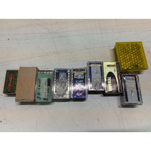 430 Rounds Assorted Brand .22LR Ammunition 