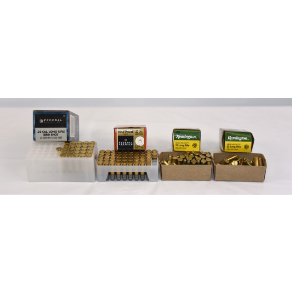 139 Rounds Mixed 22LR Ammunition
