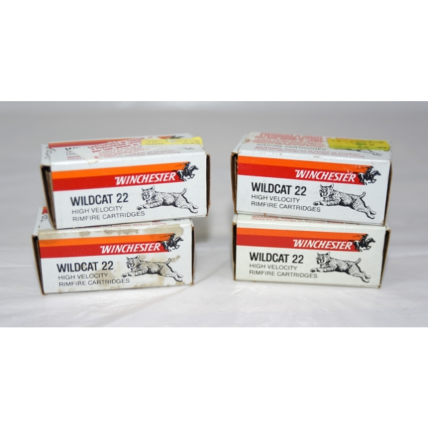 200 Rounds Winchester Wildcat .22 LR Caliber Ammunition