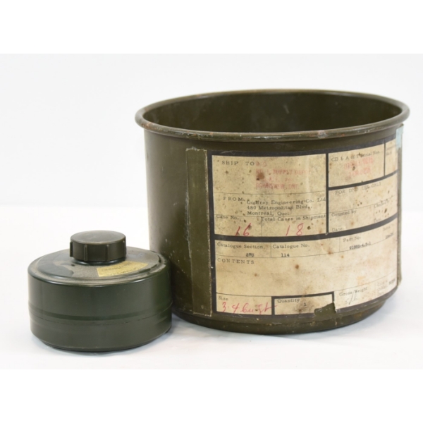 Vintage U.S. Military Reusable Shipping Drum