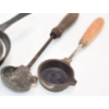 Image 3 : Box Lot Of Assorted Sizes Lead Ladels & Pan