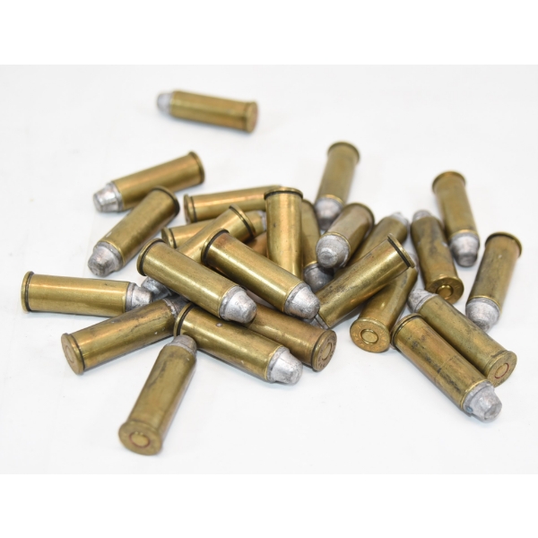25 Rounds Assorted Brands .44 Rem Mag Caliber SWC Lead Reloaded Ammunition