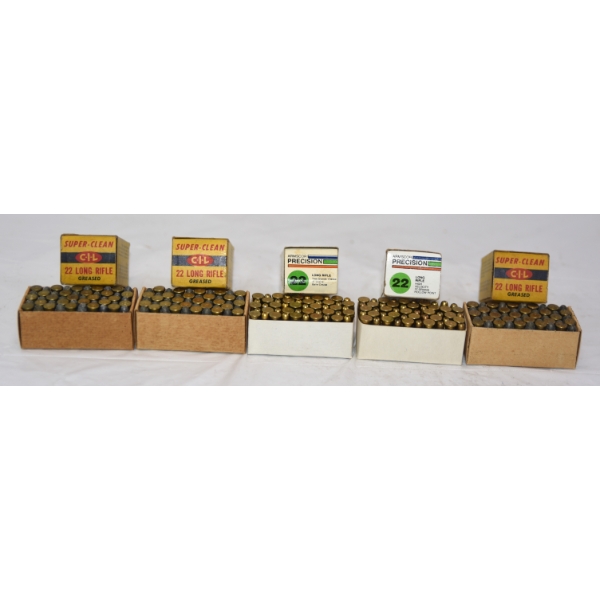 250 Rounds Assorted Brands .22 LR Ammunition