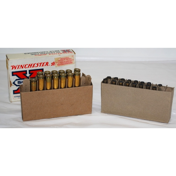16 Pieces Winchester 270 Win Brass Shot &13 Rounds Winchester 270 Win Ammunition 