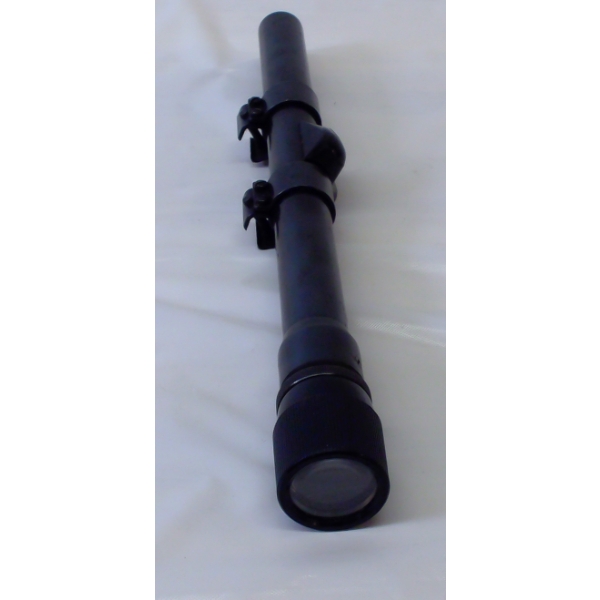 Vintage Rifle Scope - Likely Designed For A .22 Caliber Rim Fire Rifle 