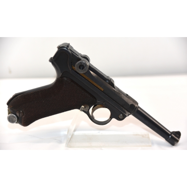 Luger P08 Semi Automatic 9mm Caliber Handgun