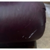 Image 2 : Burgundy 2 Piece Leather Couch Set