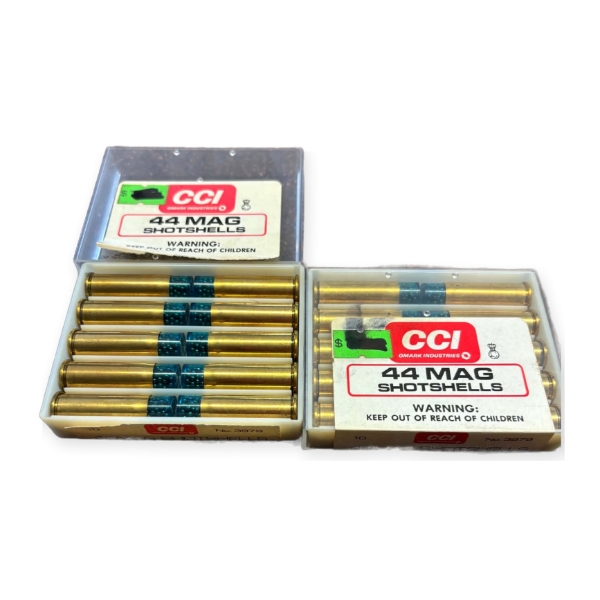 20 Rounds Vintage CCI .44 Magnum 1/3oz  # 9  Shotshells