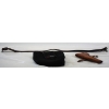 Image 2 : Competitive Edge Dynamics Brass Pouch & Brown Leather Gun Holster - Leather Cobra Gun Sling