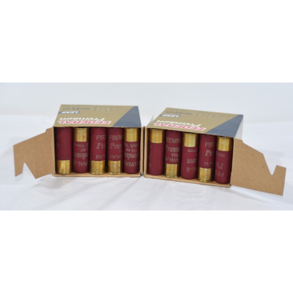 50 Rounds Federal Premium Magnum 12 Gauge 2-3/4" #2 Shot Ammunition 