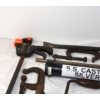 Image 6 : Box Lot Assorted Tools Metal Hardware Clamps & Shop Accessories 