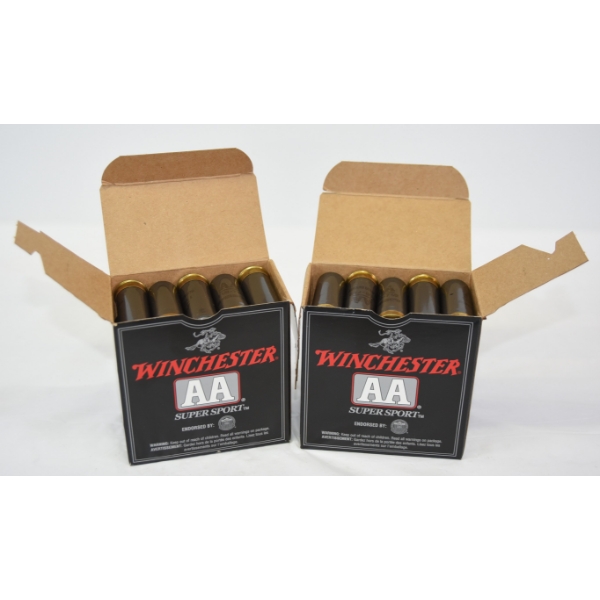 50 Rounds Winchester AA Super Sport Sporting Clays 12 Gauge 2 3/4" # 7 1/2 Shot Ammunition
