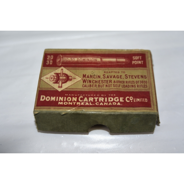 18 Rounds Dominion 30-30 Dominion SP Ammunition