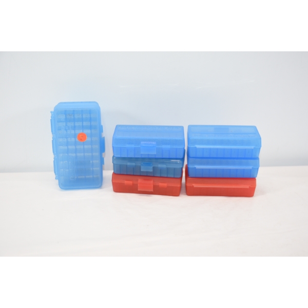 7 MTM Plastic Ammo Containers