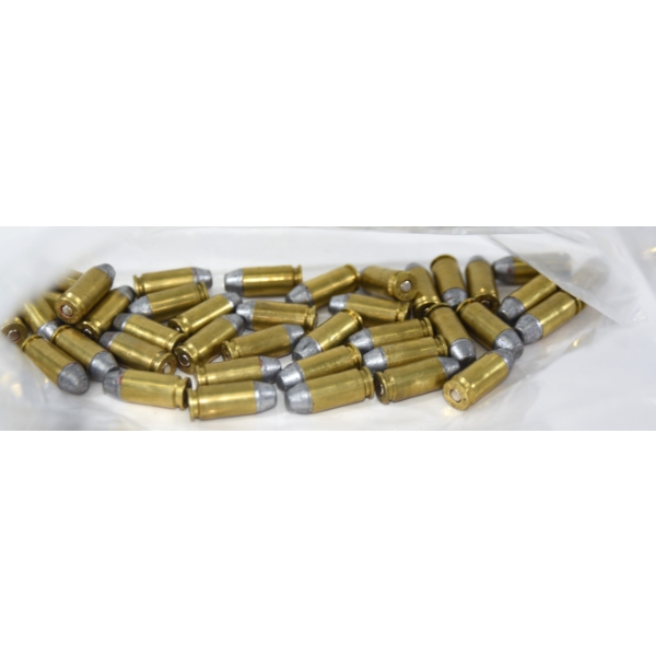 39 Rounds Assorted Brands .40 S&W Caliber Reloaded Ammunition