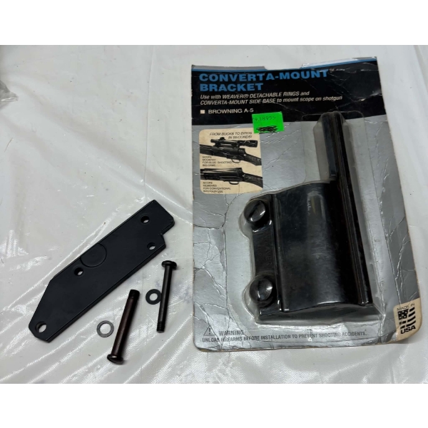 Weaver Converta A Mount Bracket & Size Base 