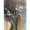 Image 1 : Box Lot of Rubber Hose Assemblies w/ Brass Fittings