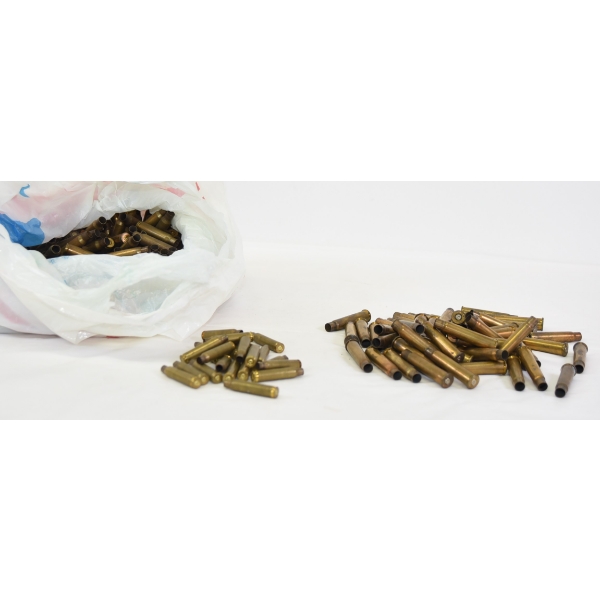 3.5 KG Bag Containing 7.62 & 5.56 & .303 Caliber Shot Brass
