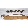 Image 2 : Original Military Bandolier complete with 50 Rounds of 303 Br. FMJ in 5 Rd Stripper Clips