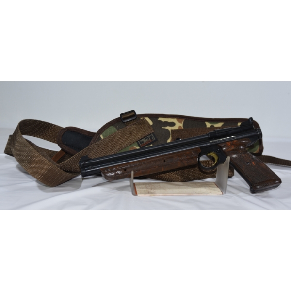 Crossman Air Pistol .22 Caliber & Uncle Mike's Sidekick Holster Size 4