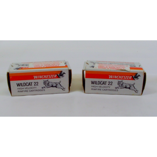 85 Rounds Winchester Wildcat 22 LR Ammunition 