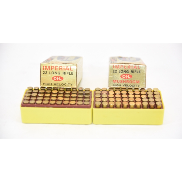 100 Rds. Imperial 22 LR High Velocity Ammunition 