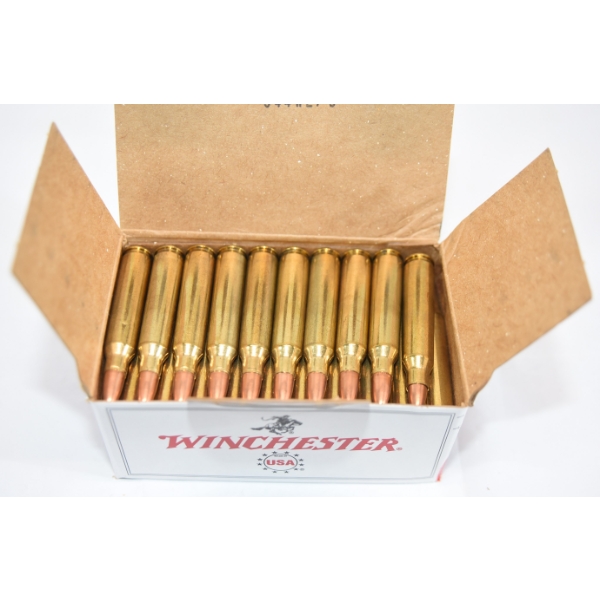 50 Rounds Winchester USA .223 Rem Caliber 55 Gr. Pointed Soft Point Ammunition