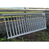 Image 1 : White Aluminum / Vinyl Deck Railing Section with Balusters