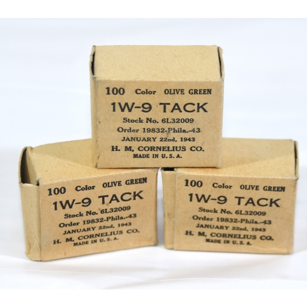 300 Pieces W-9 Tacks