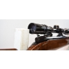 Image 9 : Weatherby Mark V Left Hand Bolt Action 300 Weather Magnum Caliber Rifle With Scope