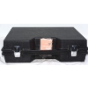 Image 3 : Black Plastic Hard Shell Transit Case With A Key 