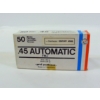 Image 1 : 50 Rounds Metaka Cartridges .45 Automatic Ammunition 