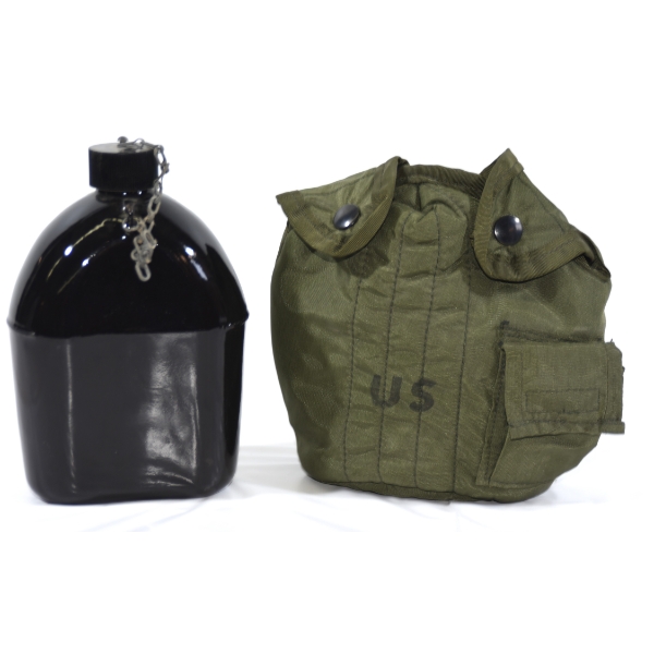 Glass Water Canteen With Cover 