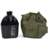 Image 1 : Glass Water Canteen With Cover 
