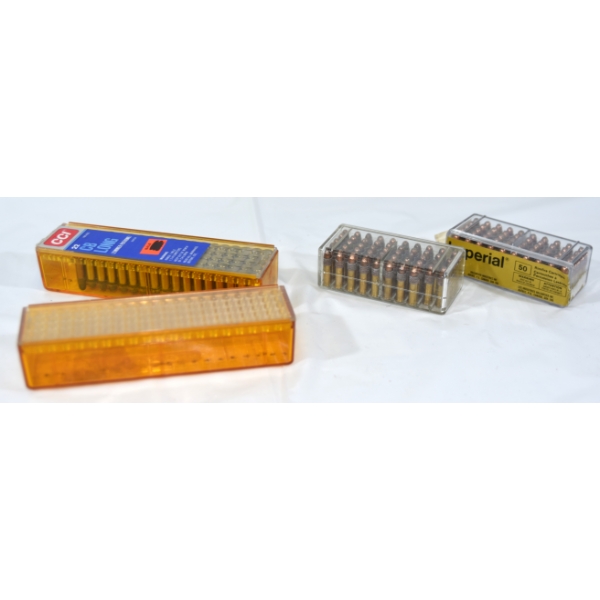 99 Rounds Imperial 22 Long Rifle High Velocity Ammunition & 33 Rounds CCI 22 CB Long  Ammunition 