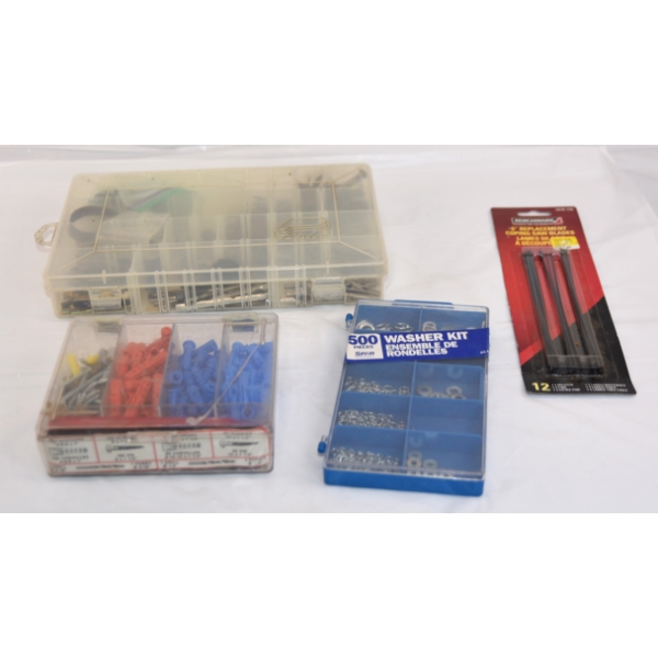 Box Lot Miscellaneous Tool Accessories