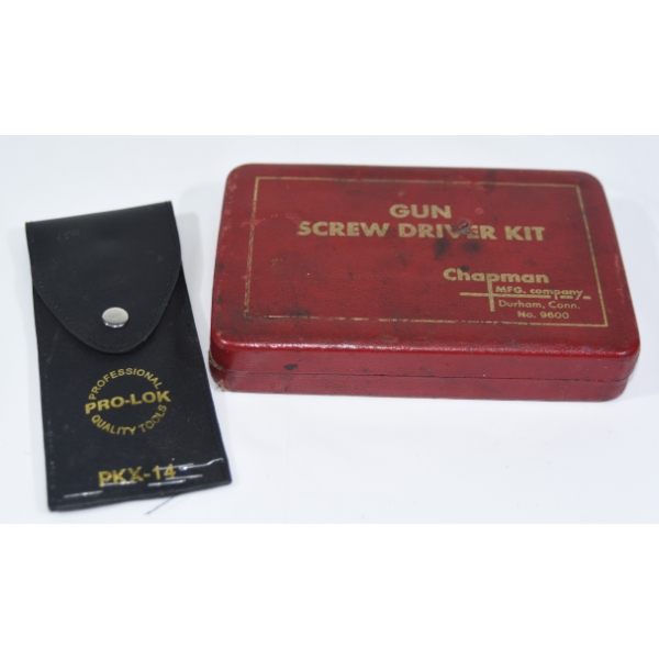 Chapman Gun Screwdriver Kit & Professional Pro -Lok Quality Tools