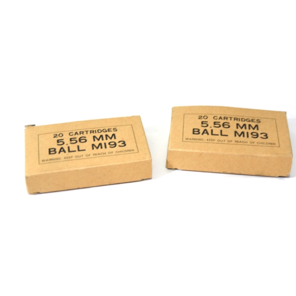 40 Rounds PMC 5.56 MM Ball M193 Ammunition 