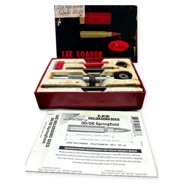 Vintage Lee Loader Hand Reloading Kit, .30-06 Springfield, with Box