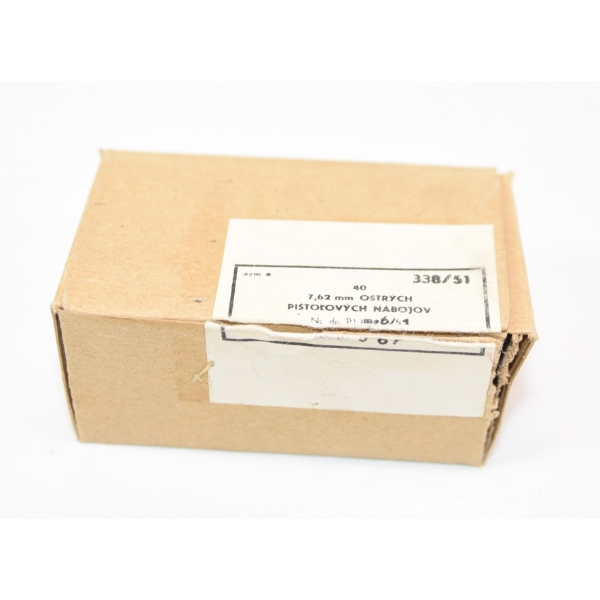 40 Rds. Tokarev 7.62 x 25 Caliber Pistol Ammunition 