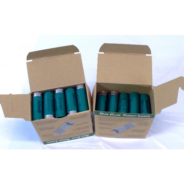 44 Rounds Remington 12 Gauge 2 3/4 1 1/8 8 Shot Ammunition 