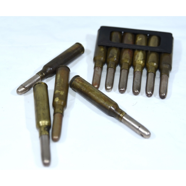 10 Rounds 6.5 Carcano FMJ Ammunition 