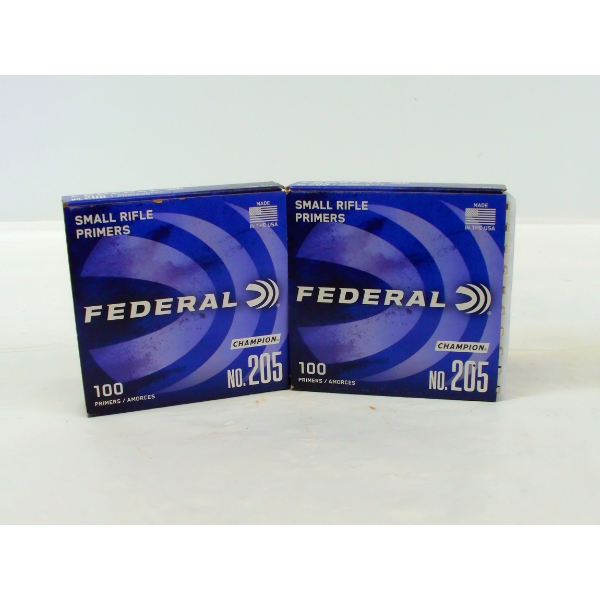 174 Pieces Federal Small Rifle Primers