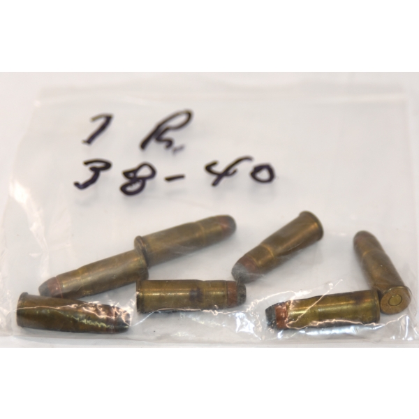 7 Rounds 38-40 Ammunition 